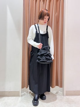 「NICOLE white（ニコルホワイト）のアイテム」を使った、NICOLE whiteさん（レディース・157cm）の春コーディネート