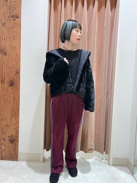 NICOLE whiteさん（レディース・158cm）の冬コーディネート