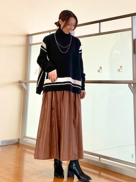 NICOLE whiteさん（レディース・152cm）の秋コーディネート