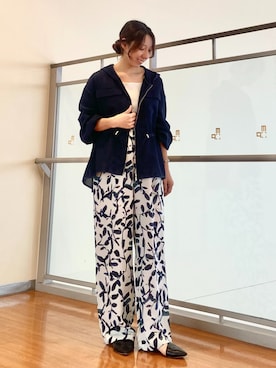 「NICOLE white（ニコルホワイト）のアイテム」を使った、NICOLE whiteさん（レディース・152cm）の春コーディネート