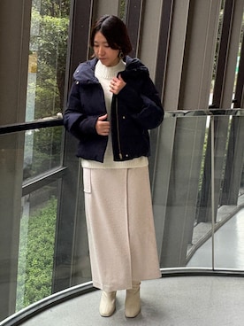 NICOLE whiteさん（レディース・164cm）の冬コーディネート
