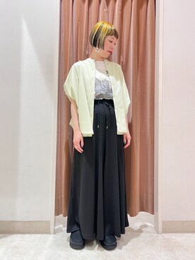 NICOLE whiteさん（レディース・157cm）の春コーディネート