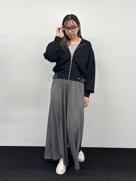 「大人ファッション」｜NICOLE whiteさん（レディース・162cm）の春コーディネート