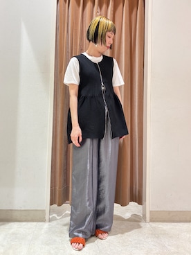 NICOLE whiteさん（レディース・157cm）の春コーディネート