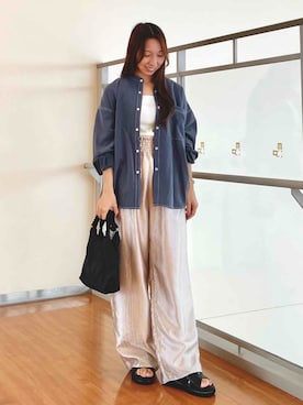 NICOLE whiteさん（レディース・152cm）の夏コーディネート