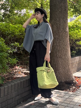 「NICOLE white（ニコルホワイト）のアイテム」を使った、NICOLE whiteさん（レディース・162cm）の春コーディネート