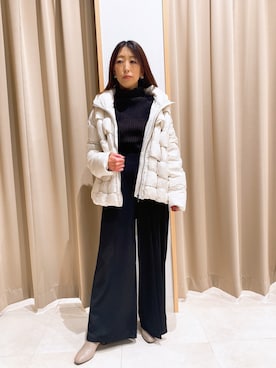 NICOLE whiteさん(レディース・152cm)の冬コーディネート