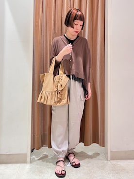 NICOLE whiteさん（レディース・157cm）の夏コーディネート