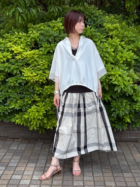 NICOLE whiteさん(レディース・160cm)の夏コーディネート