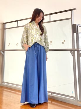 「NICOLE white（ニコルホワイト）のアイテム」を使った、NICOLE whiteさん（レディース・152cm）の春コーディネート