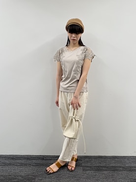 NICOLE whiteさん（レディース・172cm）の夏コーディネート