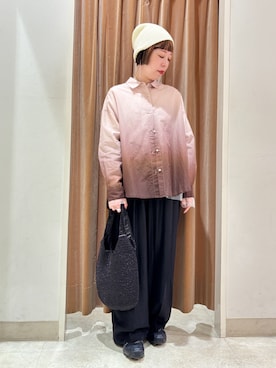 「NICOLE white（ニコルホワイト）のアイテム」を使った、NICOLE whiteさん（レディース・157cm）の春コーディネート