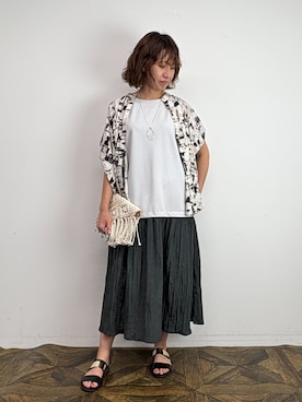 NICOLE whiteさん(レディース・164cm)の夏コーディネート