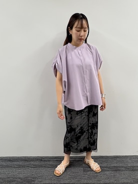 「大人ファッション」｜NICOLE whiteさん（レディース・162cm）の春コーディネート