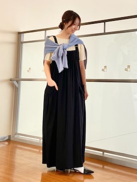 「NICOLE white（ニコルホワイト）のアイテム」を使った、NICOLE whiteさん（レディース・152cm）の春コーディネート