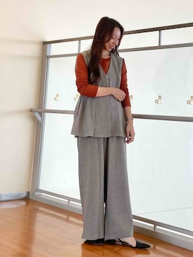 NICOLE whiteさん（レディース・152cm）の秋コーディネート