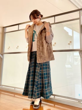 NICOLE whiteさん（レディース・152cm）の秋コーディネート