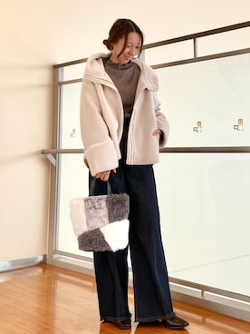 NICOLE whiteさん（レディース・152cm）の秋コーディネート