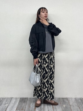 「大人ファッション」｜NICOLE whiteさん（レディース・162cm）の春コーディネート