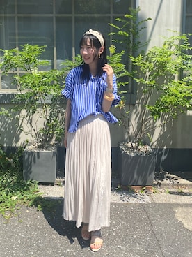 NICOLE whiteさん（レディース・163cm）の夏コーディネート