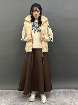 NICOLE whiteさん（レディース・167cm）の秋コーディネート