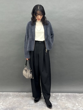 NICOLE whiteさん（レディース・167cm）の秋コーディネート