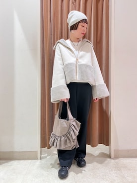 NICOLE whiteさん（レディース・157cm）の秋コーディネート