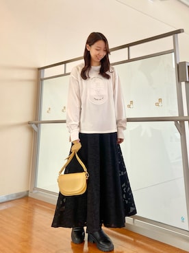 NICOLE whiteさん（レディース・152cm）の春コーディネート