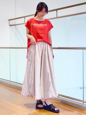 NICOLE whiteさん（レディース・152cm）の夏コーディネート