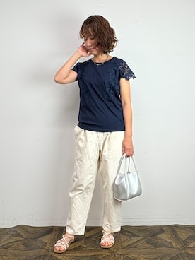 NICOLE whiteさん（レディース・164cm）の夏コーディネート