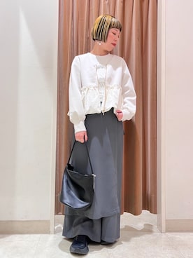 NICOLE whiteさん(レディース・157cm)の春コーディネート