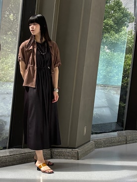 NICOLE whiteさん（レディース・172cm）の夏コーディネート