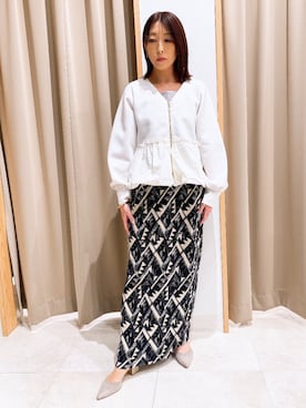 「大人ファッション」｜NICOLE whiteさん（レディース・152cm）の春コーディネート