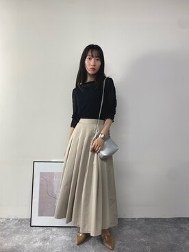 NICOLE whiteさん（レディース・163cm）の秋コーディネート