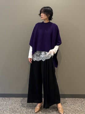 「セットアイテム」｜NICOLE whiteさん（レディース・167cm）の秋コーディネート