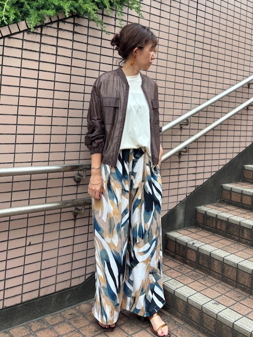 本日で削除しますm(_ _)m Mal. シアーブルゾン ホワイト セール】シアーブルゾン（ブルゾン）｜NICOLE white（ニコル