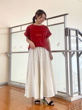 NICOLE whiteさん（レディース・152cm）の夏コーディネート