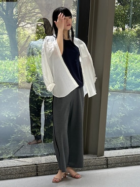 NICOLE whiteさん（レディース・172cm）の夏コーディネート