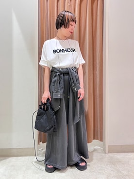 NICOLE whiteさん（レディース・157cm）の夏コーディネート