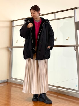 NICOLE whiteさん（レディース・152cm）の冬コーディネート
