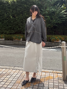 NICOLE whiteさん（レディース・172cm）の秋コーディネート