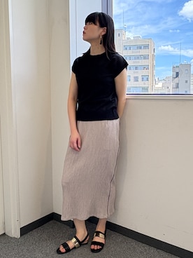 NICOLE whiteさん（レディース・172cm）の夏コーディネート