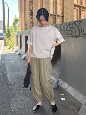 NICOLE whiteさん（レディース・167cm）の夏コーディネート