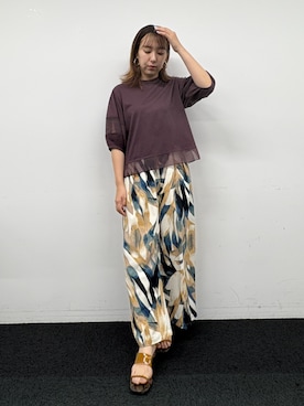 NICOLE whiteさん（レディース・162cm）の夏コーディネート