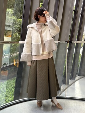 NICOLE whiteさん（レディース・164cm）の秋コーディネート