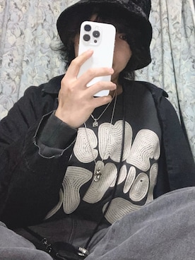 「SHINYAKOZUKA（シンヤコヅカ）のアイテム（帽子）」を使った、sa_さん（メンズ・171cm）の春コーディネート