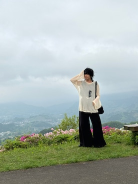 「SHINYAKOZUKA（シンヤコヅカ）のアイテム（スウェットパンツ）」を使った、sa_さん（メンズ・171cm）の春コーディネート
