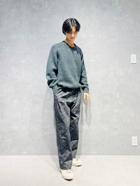 旭 惟吹さん(メンズ・180cm)の冬コーディネート