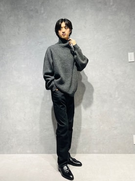 旭 惟吹さん(メンズ・180cm)の冬コーディネート
