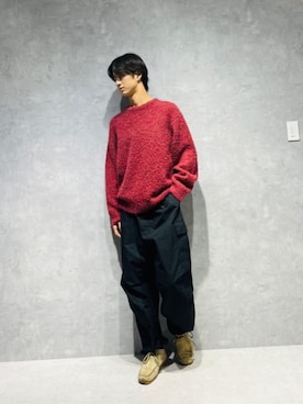 旭 惟吹さん（メンズ・180cm）の冬コーディネート